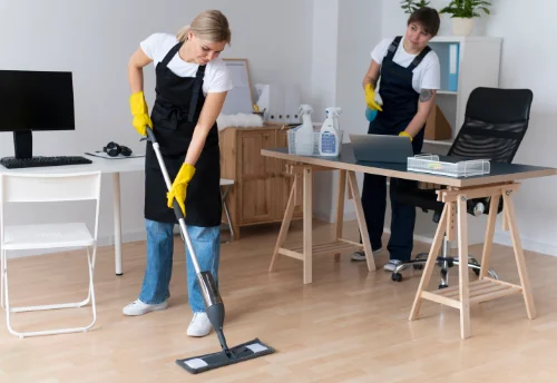 Nettoyage de bureau professionnel à Tourville-sur-Pont-Audemer